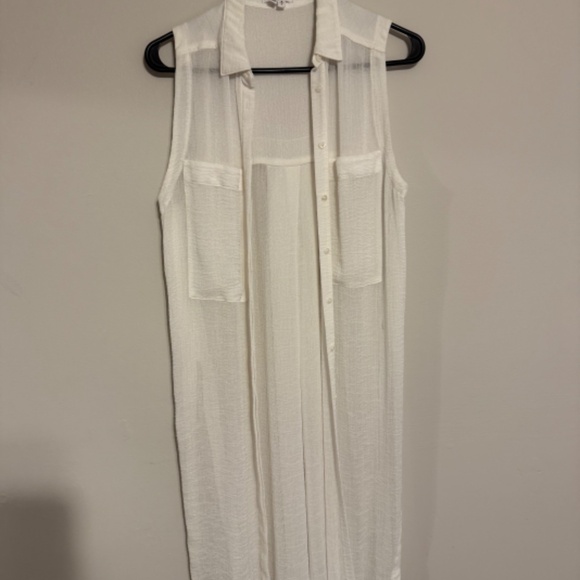 Helmut Lang Swift Long Sheet Slit Shirt - Picture 11 of 13